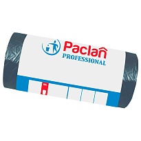 Мешки для мусора 60 л, черные, в рулоне 50 шт., ПНД, 6,2 мкм, 800х600 мм, PACLAN Professional, 604078 в Самаре