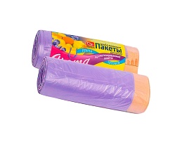 Мешки для мусора 35 л, ароматизированные, Лаванда, сиреневые, в рулоне 10 шт., ПНД, 12 мкм, 560х530 мм, GRIFON Aroma, 101-080 La в Самаре Мешки для мусора 35 л, ароматизированные, Лаванда, сиреневые, в рулоне 10 шт., ПНД, 12 мкм, 560х530 мм, GRIFON Aroma, 101-080 La в Самаре