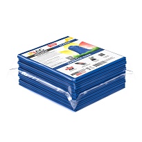 Мешки для мусора 160 л, синие, в пачке 10 шт., ПВД, 40 мкм, 900х1100 мм, i-Bag в Самаре