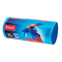 Мешки для мусора 35 л, с ушками, синие, в рулоне 30 шт., ПНД, 10,5 мкм, 640х500 мм, PACLAN Multitop, 600819 в Самаре Мешки для мусора 35 л, с ушками, синие, в рулоне 30 шт., ПНД, 10,5 мкм, 640х500 мм, PACLAN Multitop, 600819 в Самаре