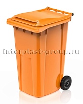Контейнер для мусора 240 л оранжевый облегченный 240 оранжевый в Самаре