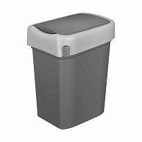 Контейнер для мусора Smart Bin 10 л (серый) 10 серый в Самаре