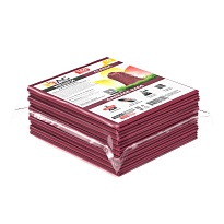Мешки для мусора 160 л, бордовые, в пачке 10 шт., ПВД, 40 мкм, 900х1100 мм, i-Bag в Самаре